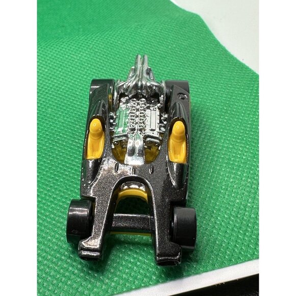 Hot Wheels Toys 207 Hot Wheels Mattel Honda Racer Black Yellow